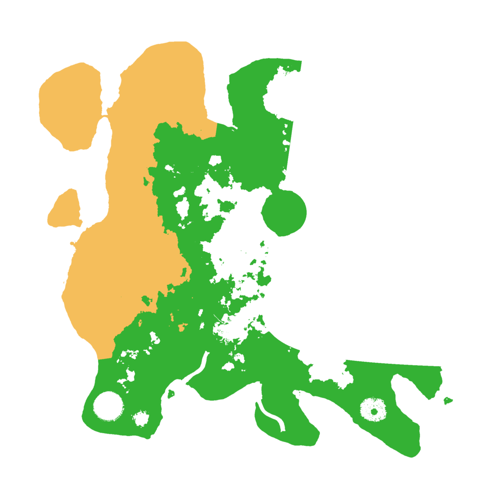 Biome Rust Map: Procedural Map, Size: 3000, Seed: 454940017