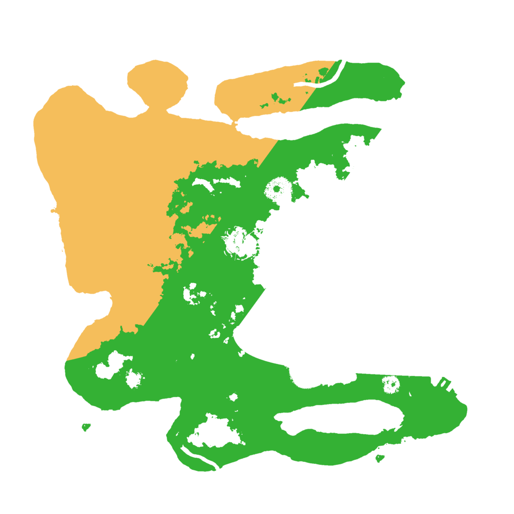 Biome Rust Map: Procedural Map, Size: 3000, Seed: 54656