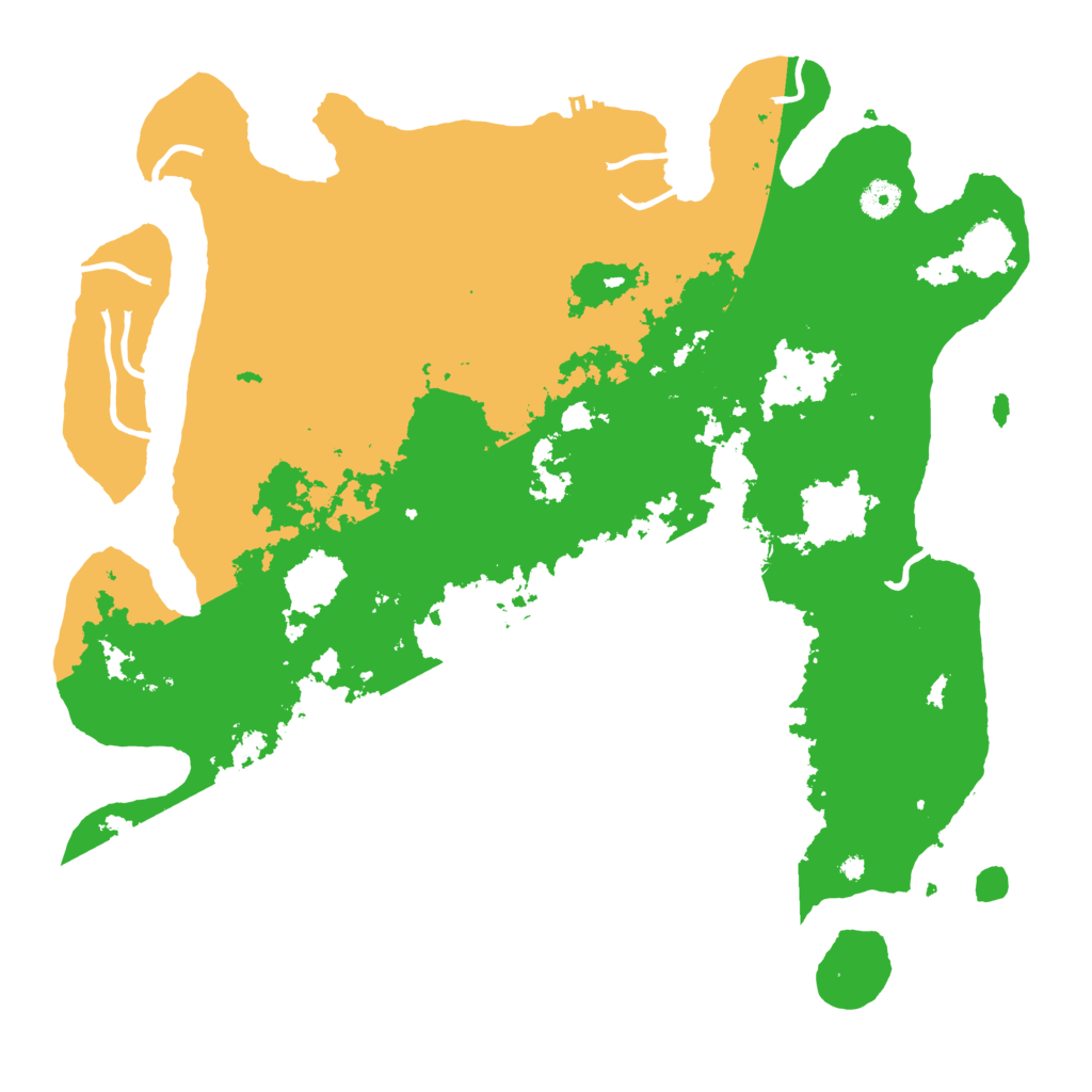 Biome Rust Map: Procedural Map, Size: 4250, Seed: 435236043