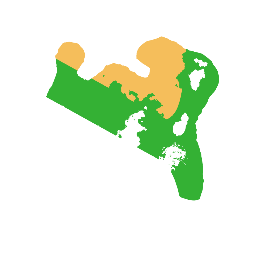 Biome Rust Map: Barren, Size: 2000, Seed: 1569