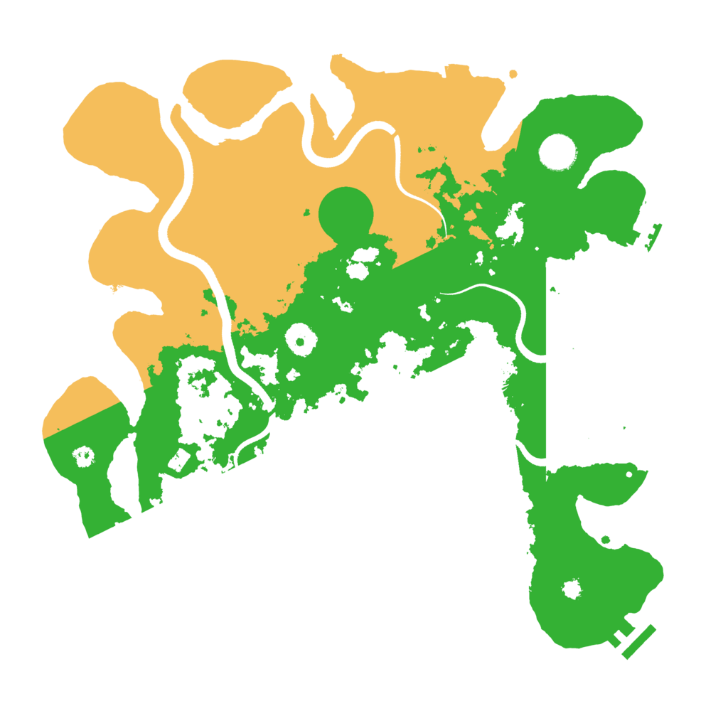 Biome Rust Map: Procedural Map, Size: 3500, Seed: 1703436559