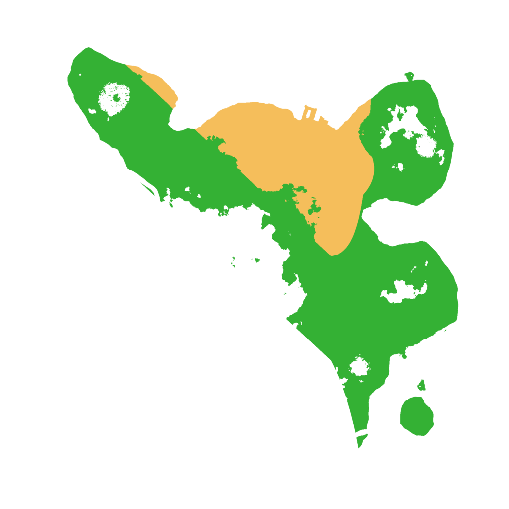 Biome Rust Map: Procedural Map, Size: 2500, Seed: 13371337