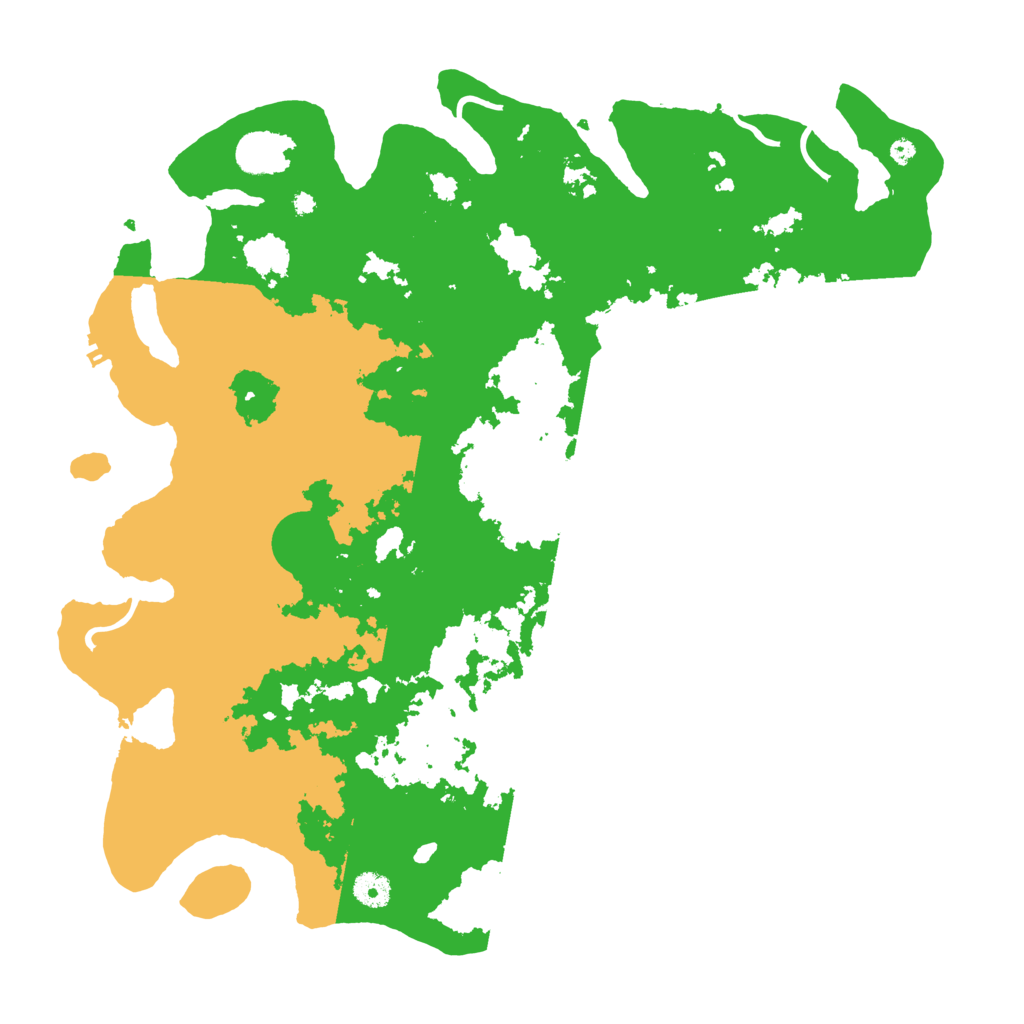 Biome Rust Map: Procedural Map, Size: 4250, Seed: 33969383