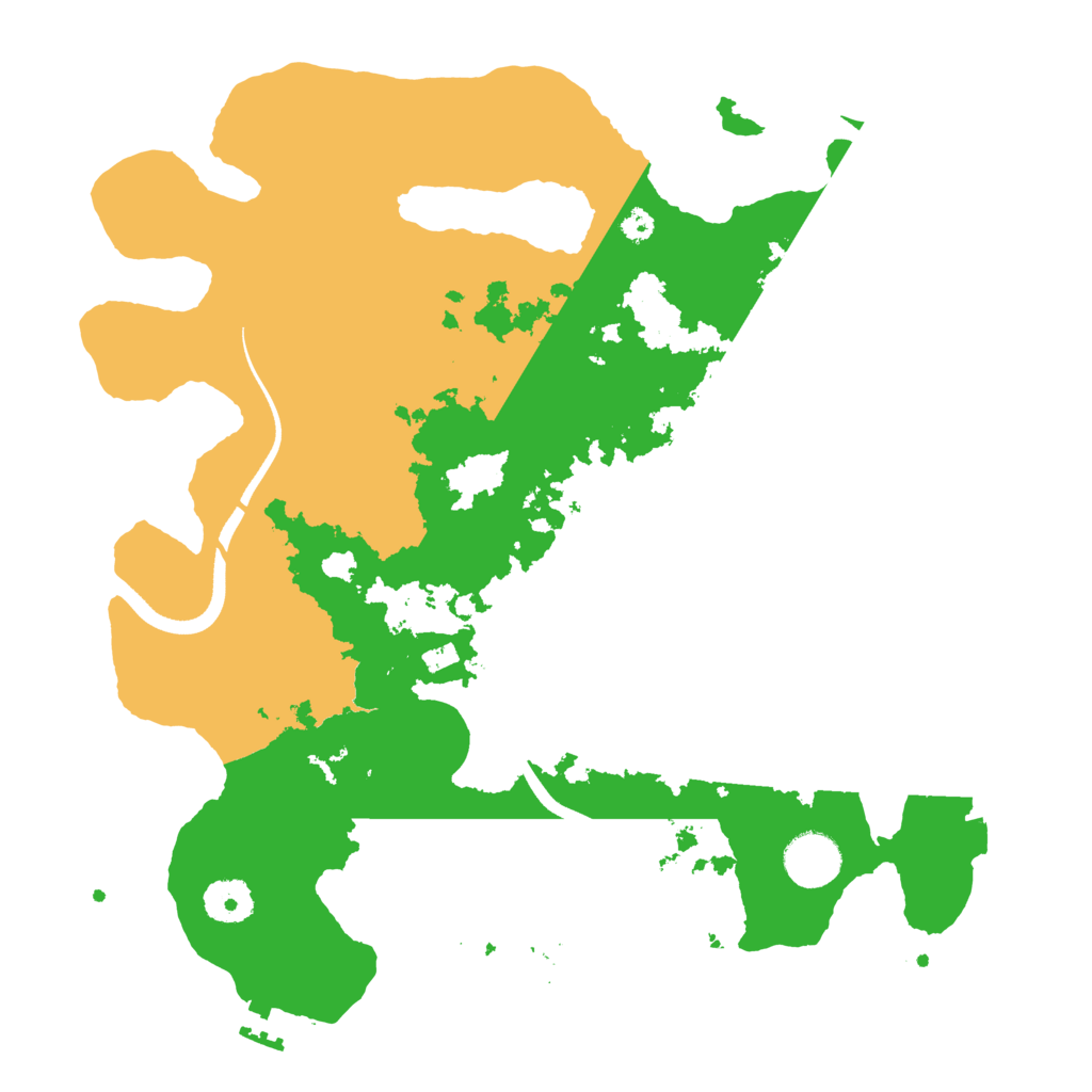 Biome Rust Map: Procedural Map, Size: 3500, Seed: 482923263