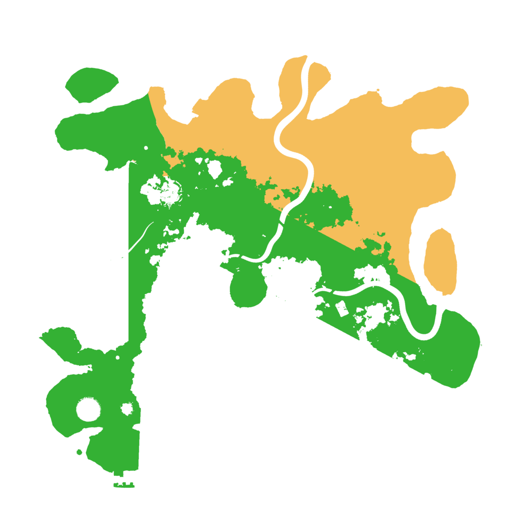 Biome Rust Map: Procedural Map, Size: 3750, Seed: 8915107
