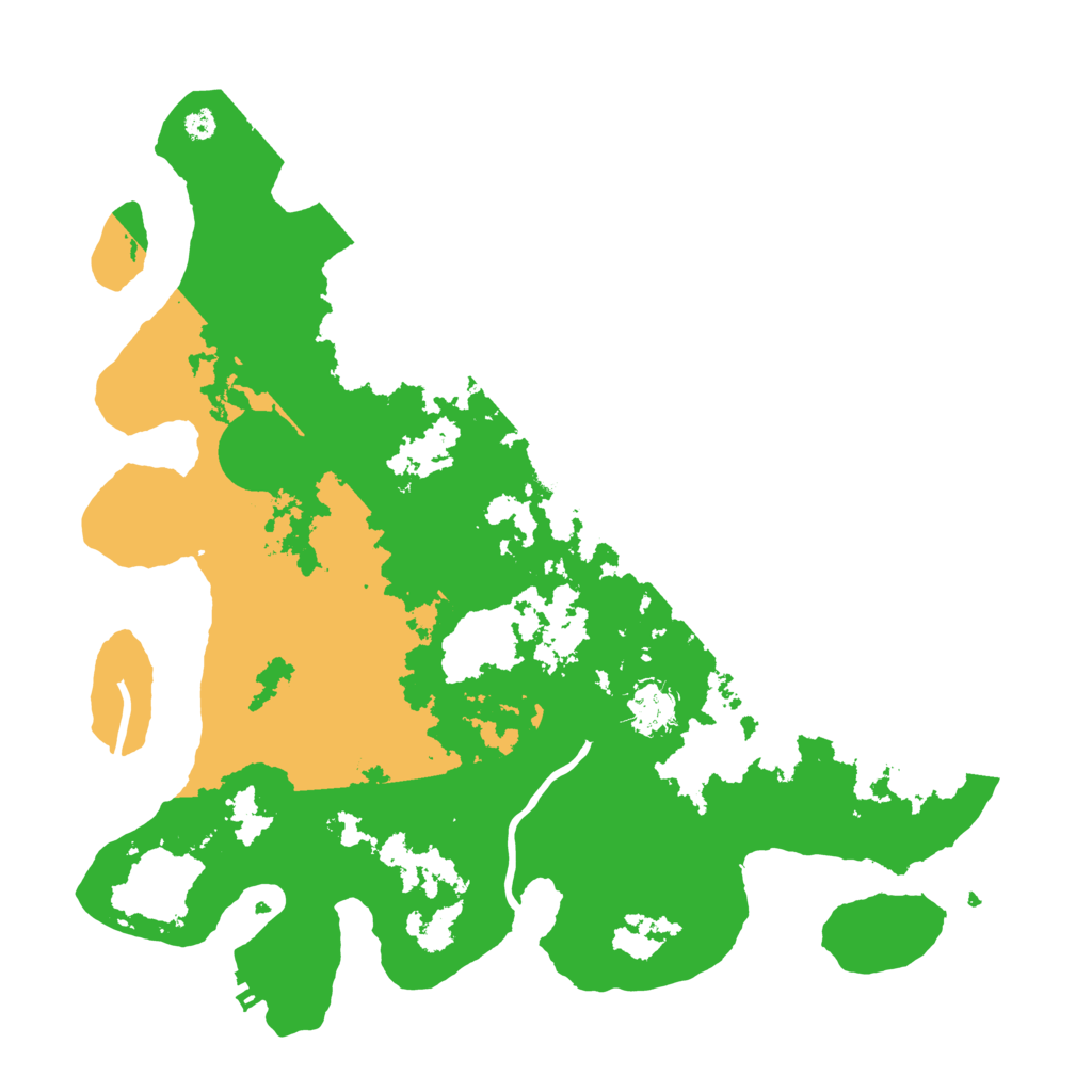 Biome Rust Map: Procedural Map, Size: 3700, Seed: 640388056
