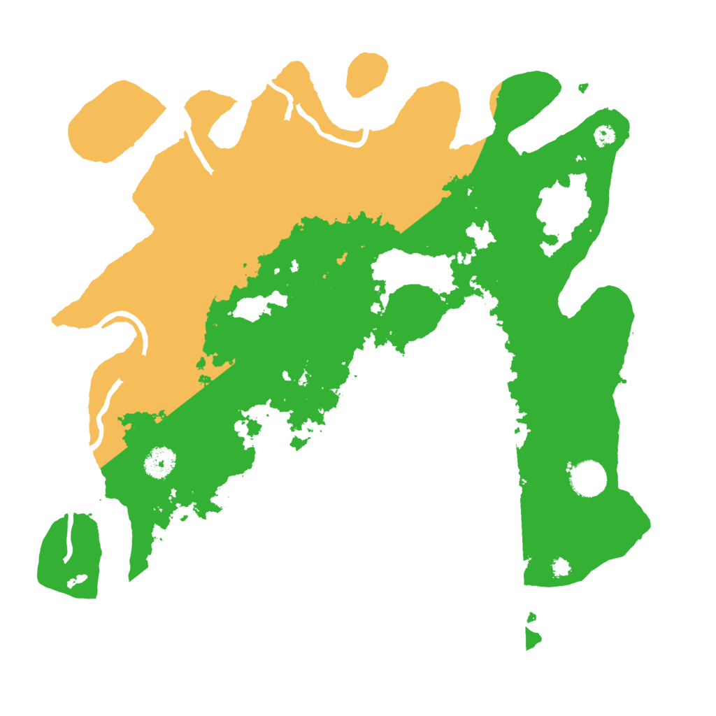 Biome Rust Map: Procedural Map, Size: 3500, Seed: 147644500