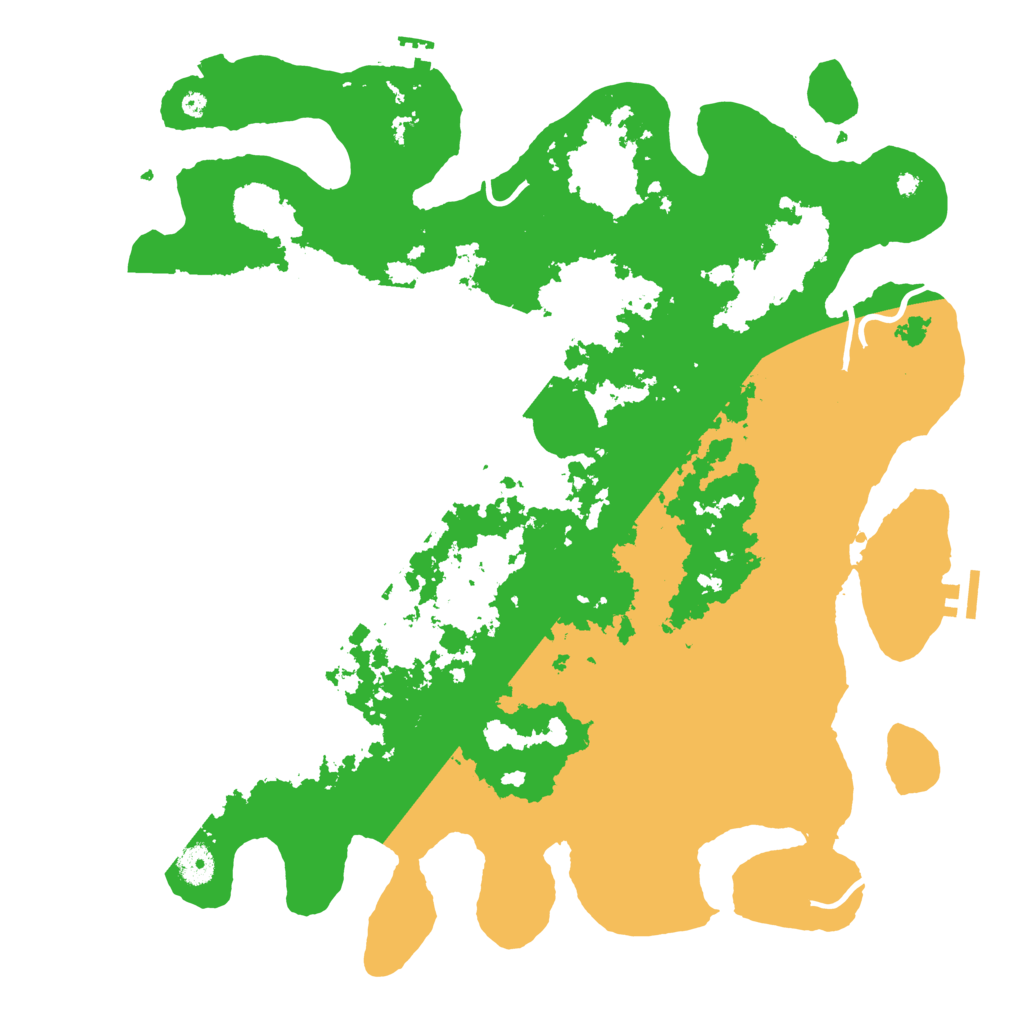 Biome Rust Map: Procedural Map, Size: 4250, Seed: 6555