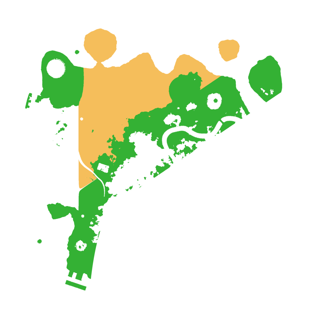 Biome Rust Map: Procedural Map, Size: 3000, Seed: 126903041