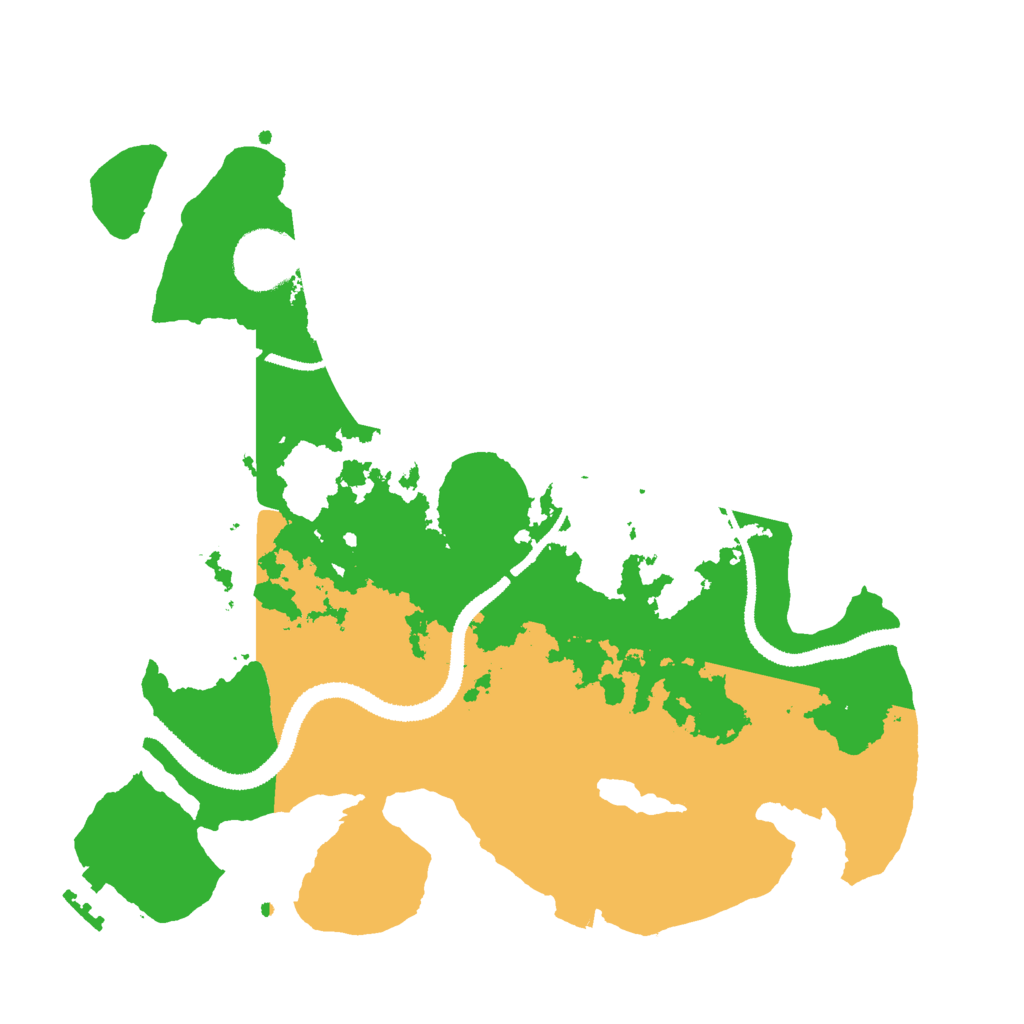 Biome Rust Map: Procedural Map, Size: 3000, Seed: 726581672