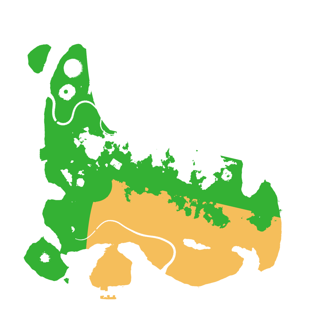 Biome Rust Map: Procedural Map, Size: 3000, Seed: 726581672