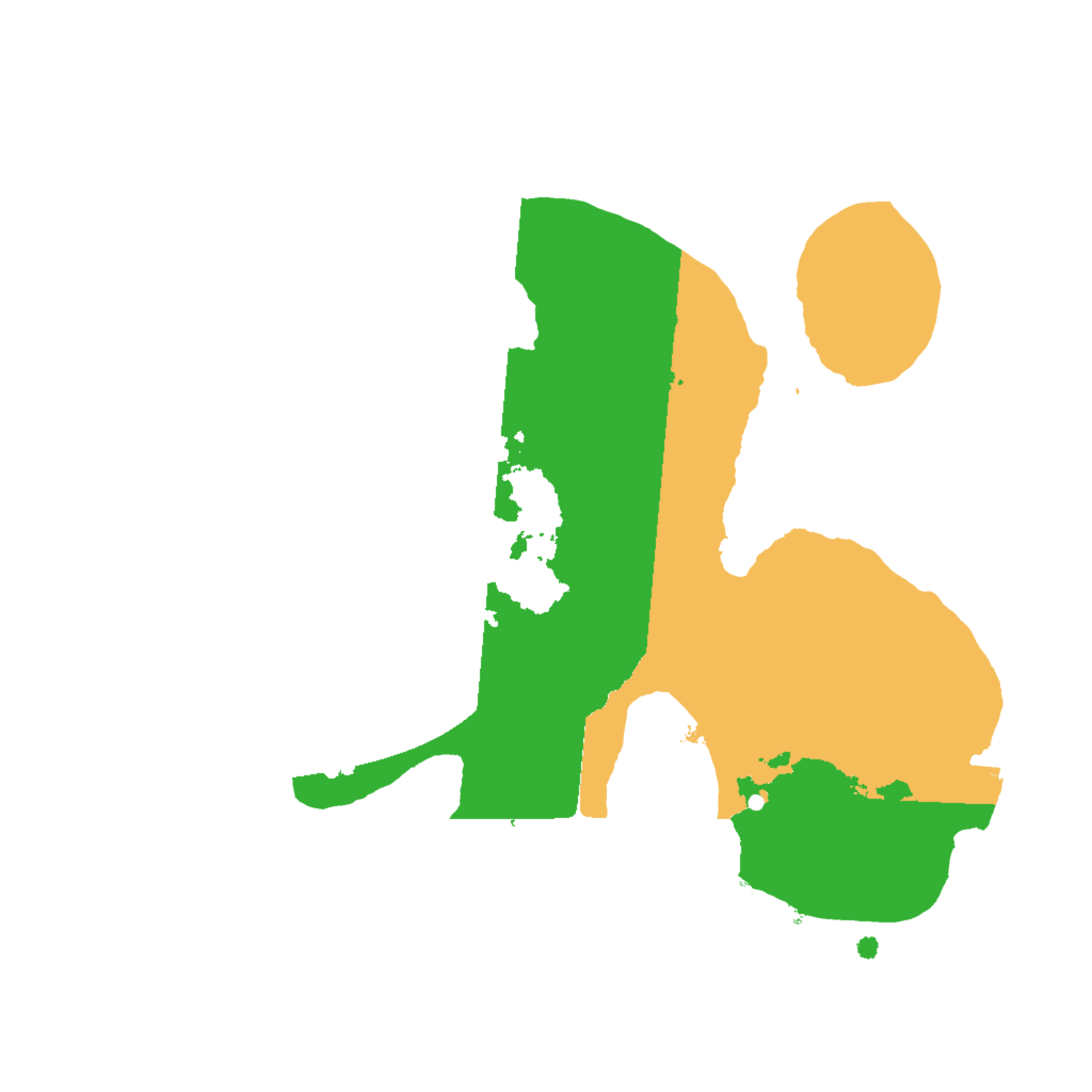 Biome Rust Map: Procedural Map, Size: 2000, Seed: 1495537896