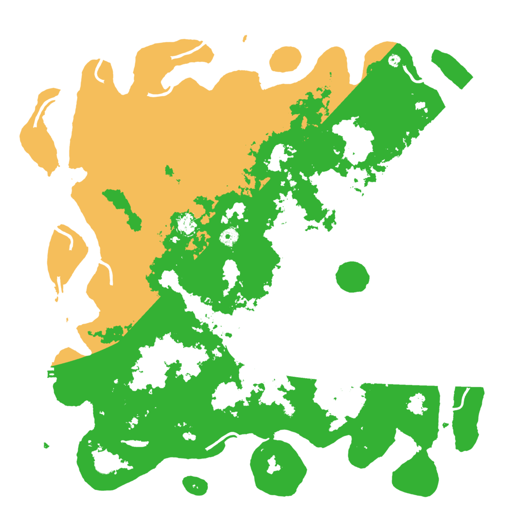 Biome Rust Map: Procedural Map, Size: 4500, Seed: 456207