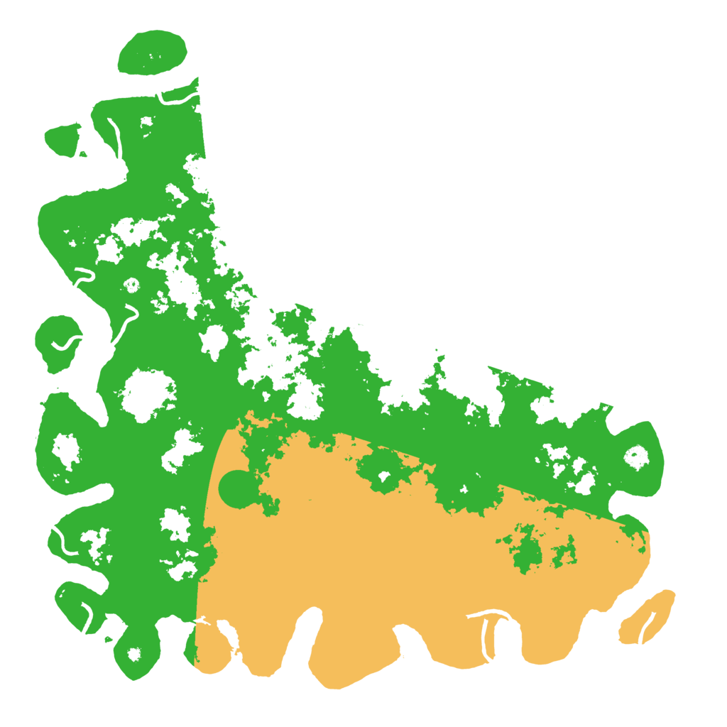 Biome Rust Map: Procedural Map, Size: 5000, Seed: 320647774