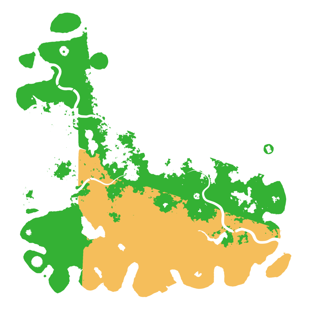 Biome Rust Map: Procedural Map, Size: 5000, Seed: 320647774