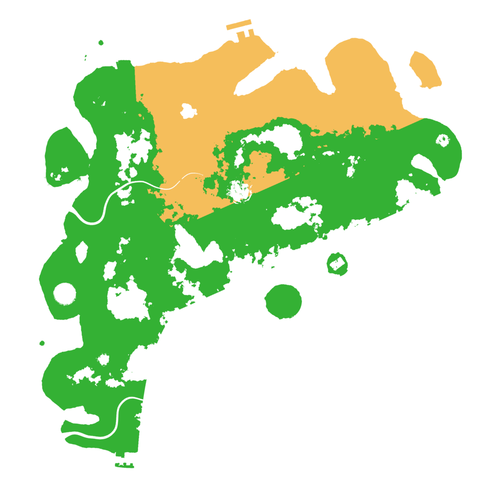 Biome Rust Map: Procedural Map, Size: 4000, Seed: 27011998