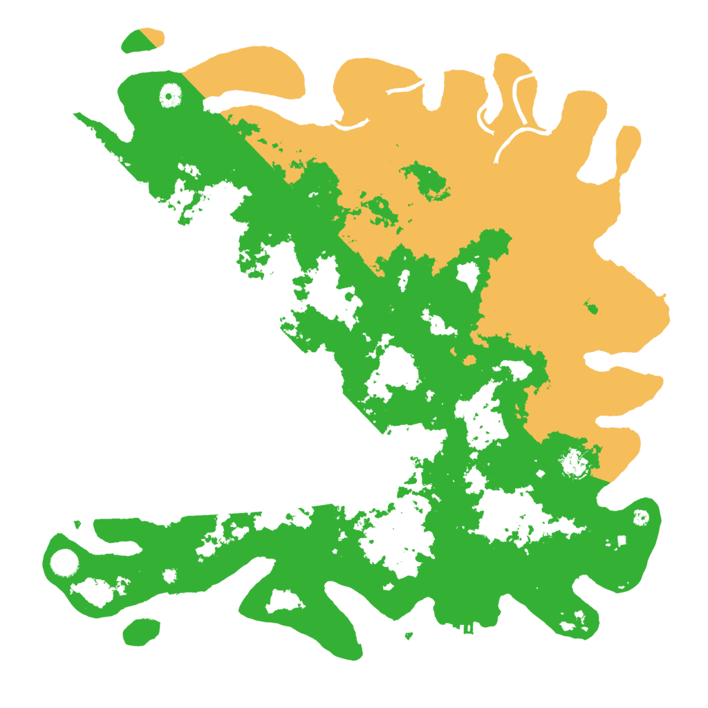 Biome Rust Map: Procedural Map, Size: 4500, Seed: 1248149139