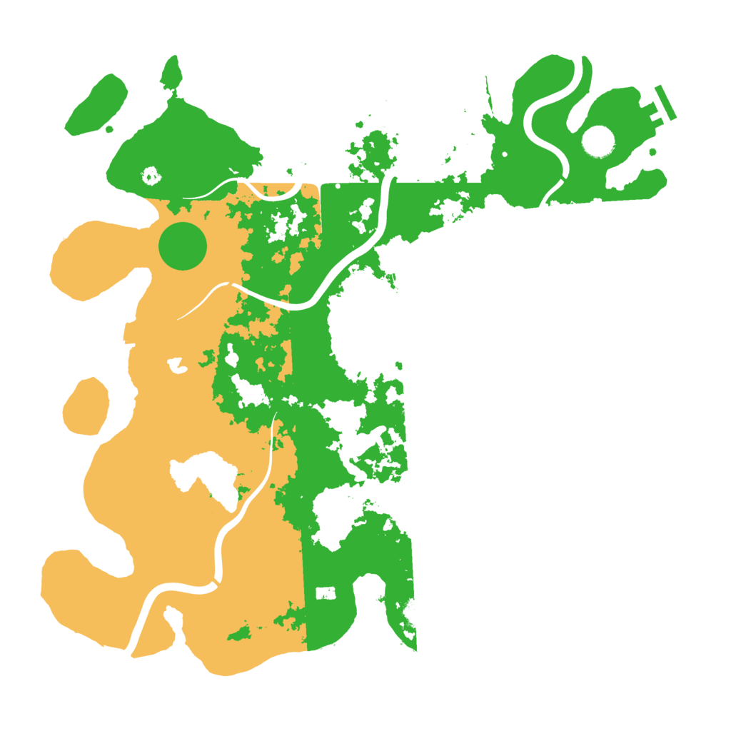 Biome Rust Map: Procedural Map, Size: 4000, Seed: 871249