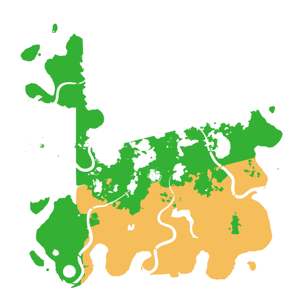 Biome Rust Map: Procedural Map, Size: 4252, Seed: 1