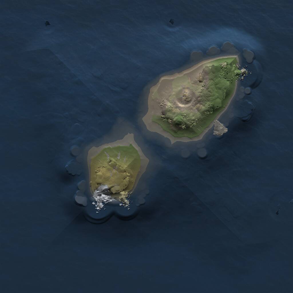 Rust Map: Procedural Map, Size: 1000, Seed: 821675, 1 Monuments