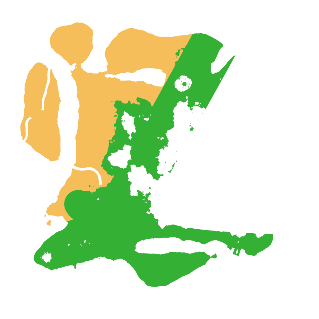 Biome Rust Map: Procedural Map, Size: 3000, Seed: 1121632171