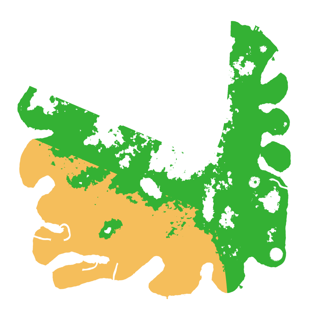 Biome Rust Map: Procedural Map, Size: 4250, Seed: 812574660