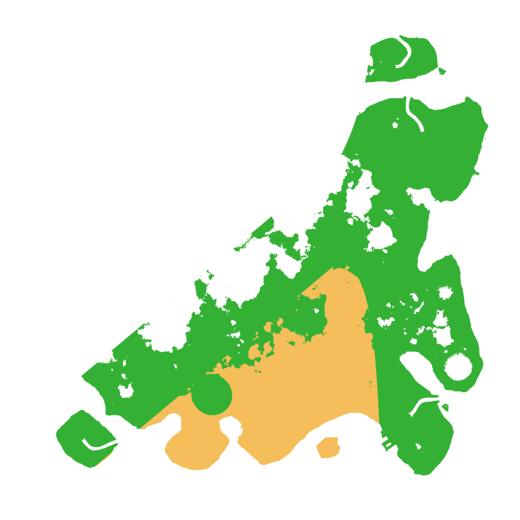 Biome Rust Map: Procedural Map, Size: 3500, Seed: 1795870956