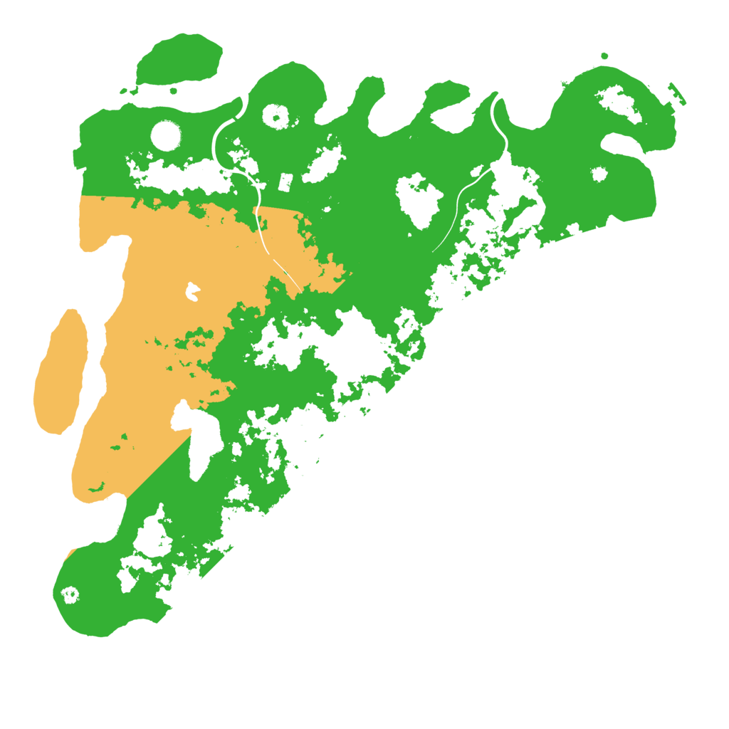 Biome Rust Map: Procedural Map, Size: 4250, Seed: 607099717