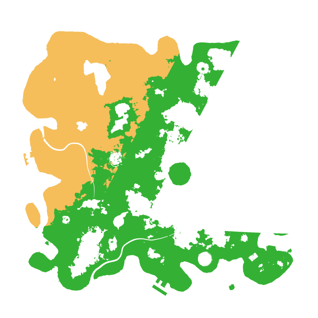 Biome Rust Map: Procedural Map, Size: 4000, Seed: 875861954