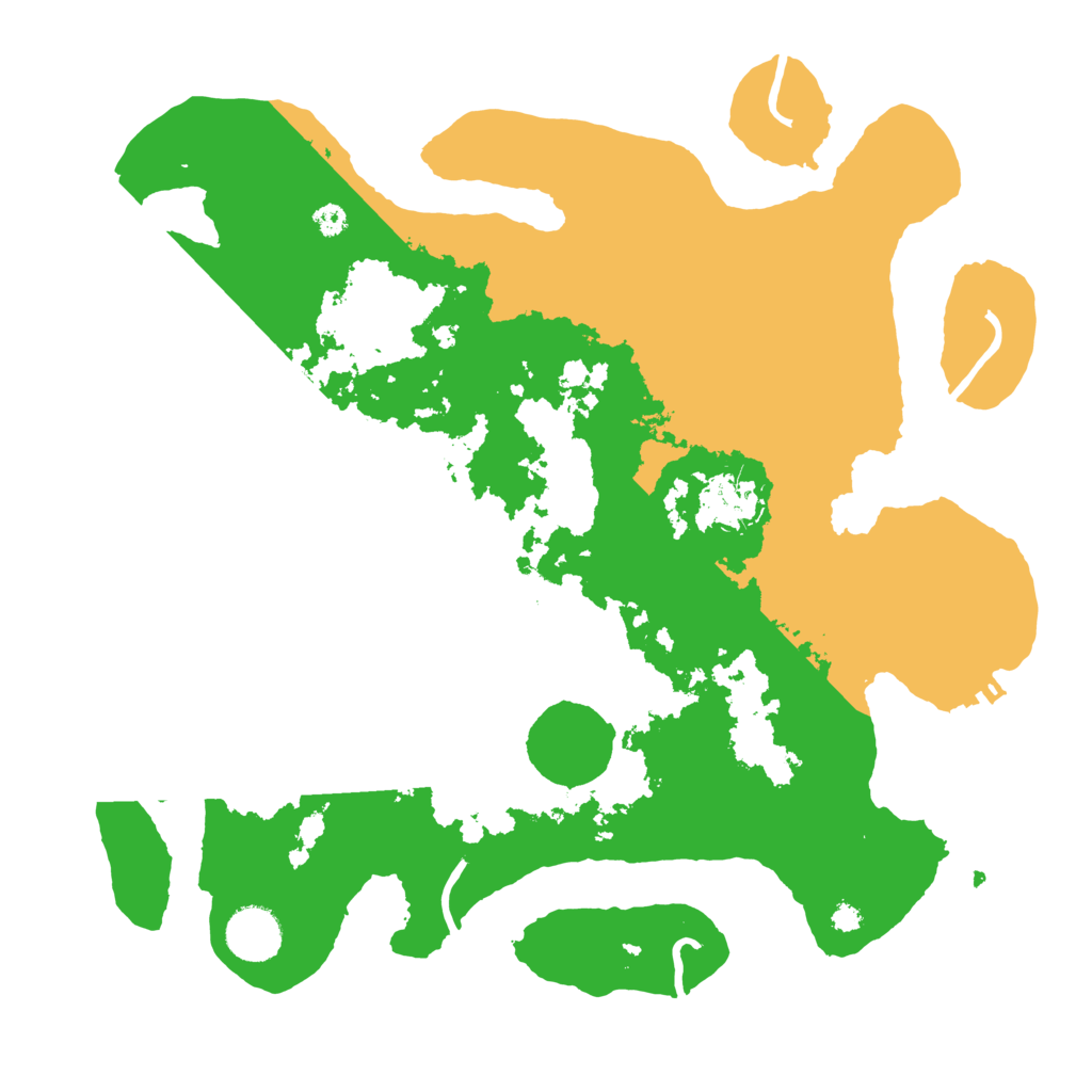 Biome Rust Map: Procedural Map, Size: 3500, Seed: 194117444