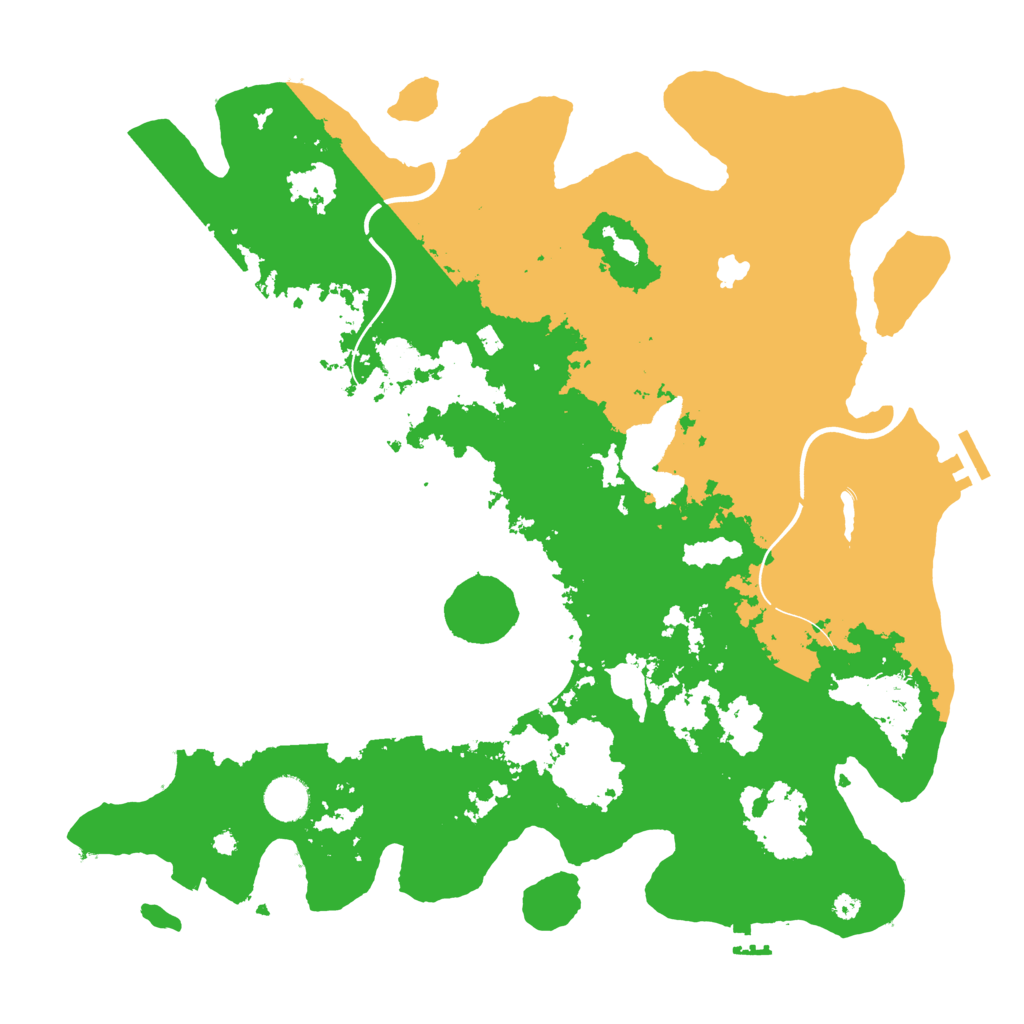 Biome Rust Map: Procedural Map, Size: 4000, Seed: 82547