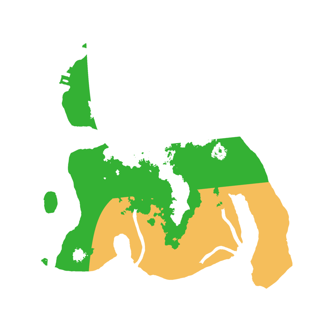 Biome Rust Map: Procedural Map, Size: 2250, Seed: 45676877