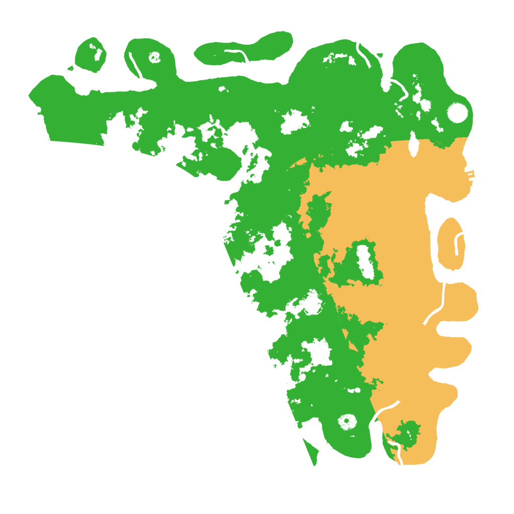 Biome Rust Map: Procedural Map, Size: 4500, Seed: 1460100342