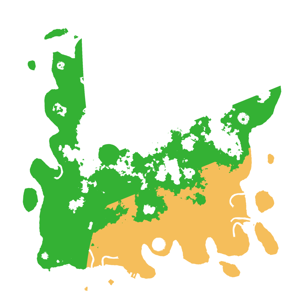 Biome Rust Map: Procedural Map, Size: 4000, Seed: 25315383