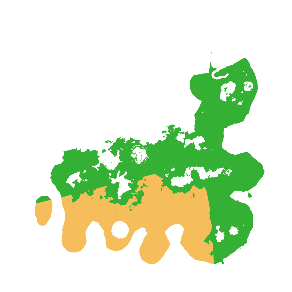 Biome Rust Map: Procedural Map, Size: 3000, Seed: 339111
