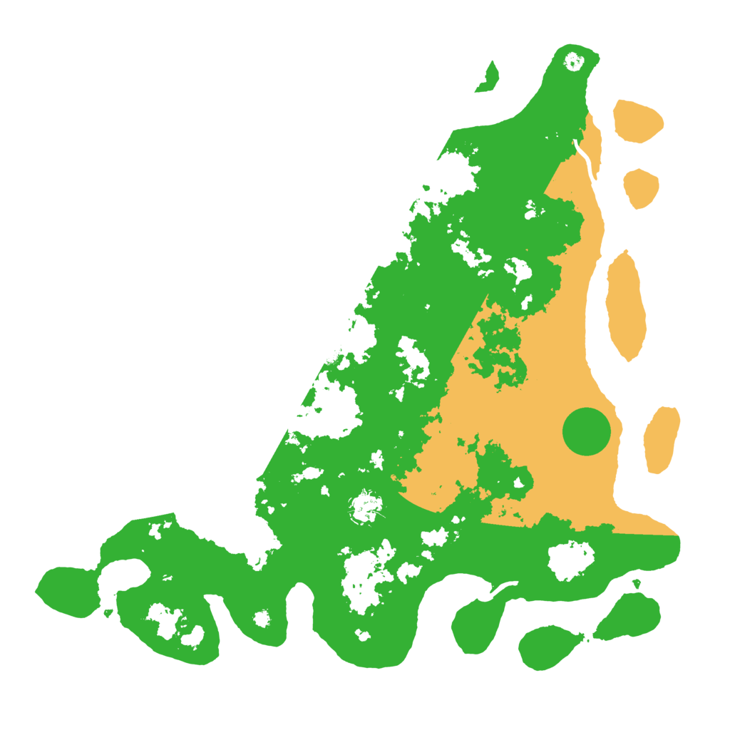 Biome Rust Map: Procedural Map, Size: 4000, Seed: 736271120