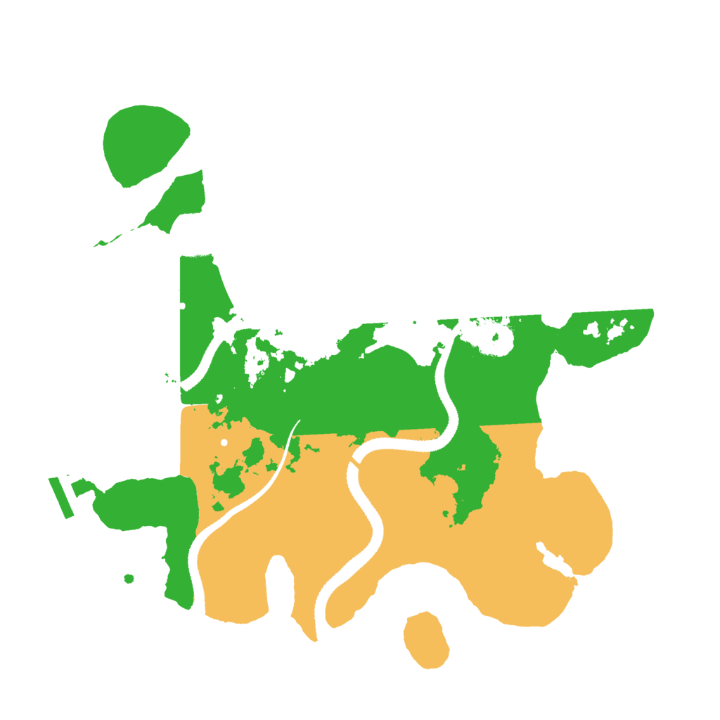 Biome Rust Map: Procedural Map, Size: 3000, Seed: 1387196584