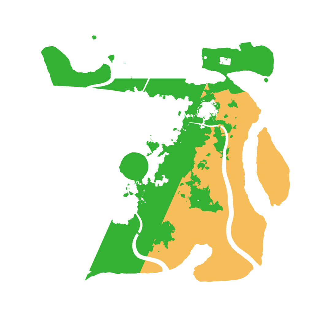 Biome Rust Map: Procedural Map, Size: 3000, Seed: 1699920862