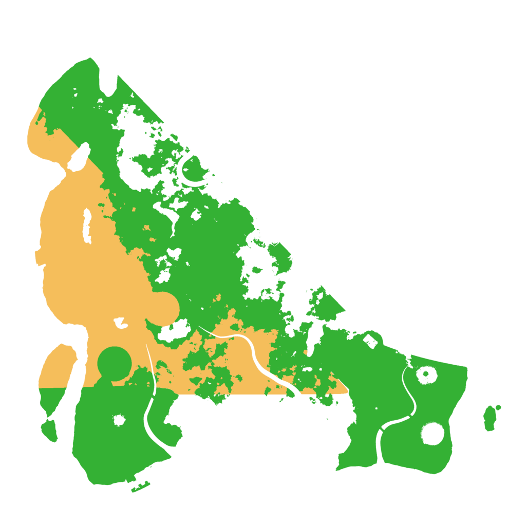 Biome Rust Map: Procedural Map, Size: 4050, Seed: 1768792889