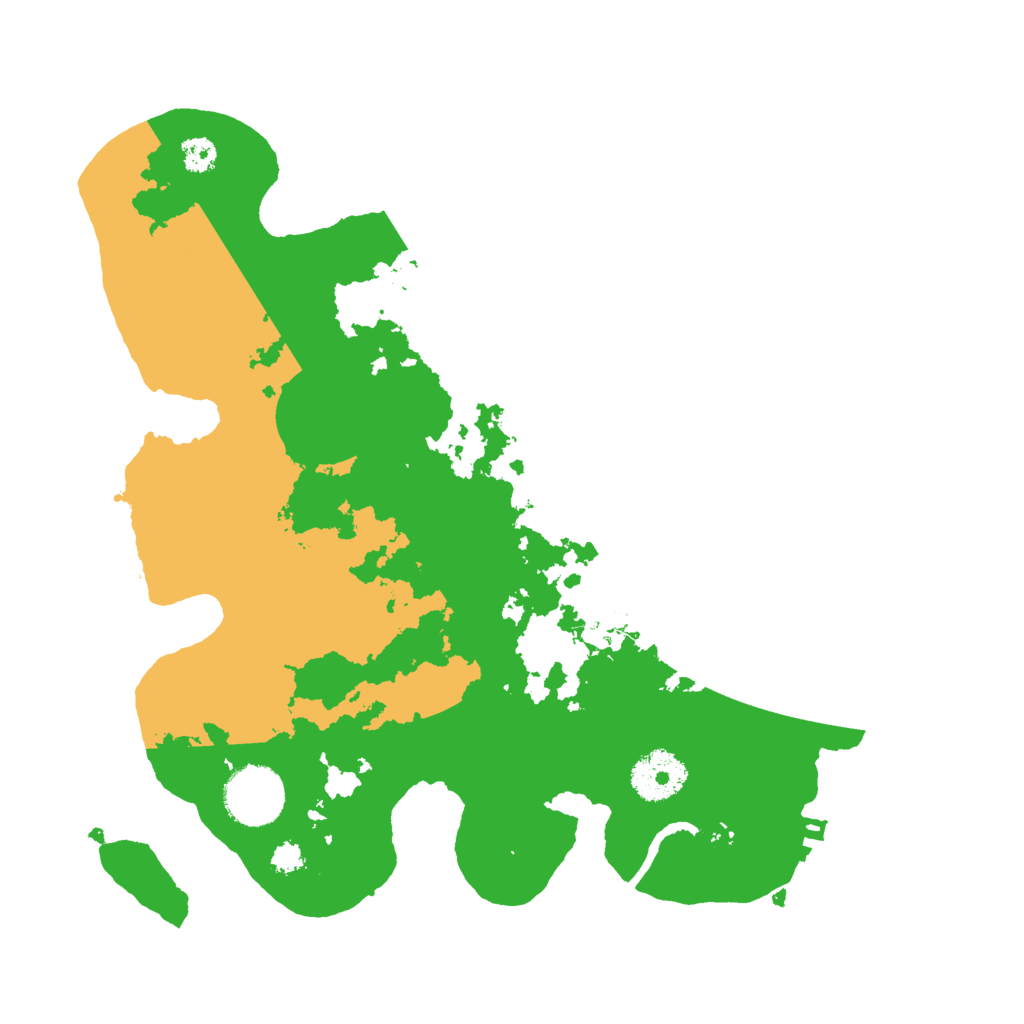 Biome Rust Map: Procedural Map, Size: 3000, Seed: 1969241070