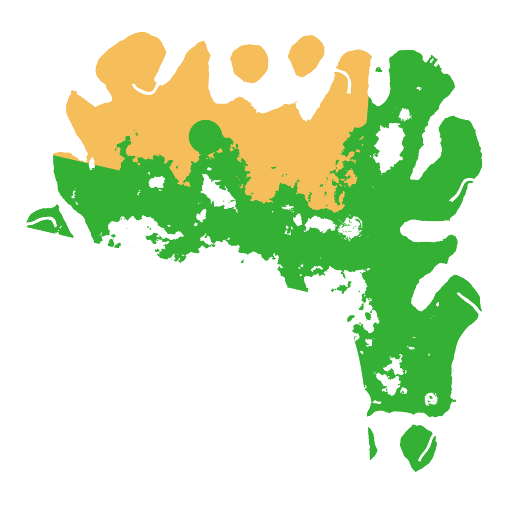 Biome Rust Map: Procedural Map, Size: 4000, Seed: 1242459362