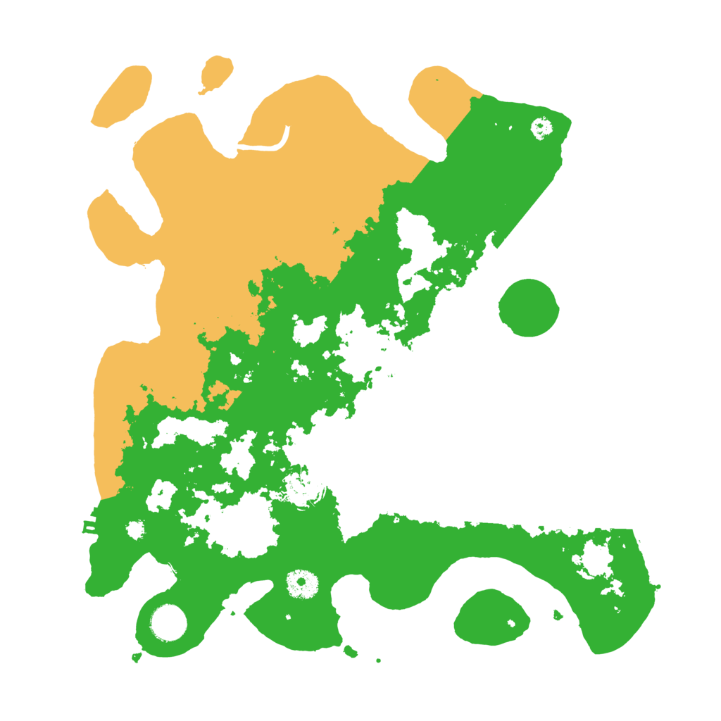 Biome Rust Map: Procedural Map, Size: 3500, Seed: 150057228