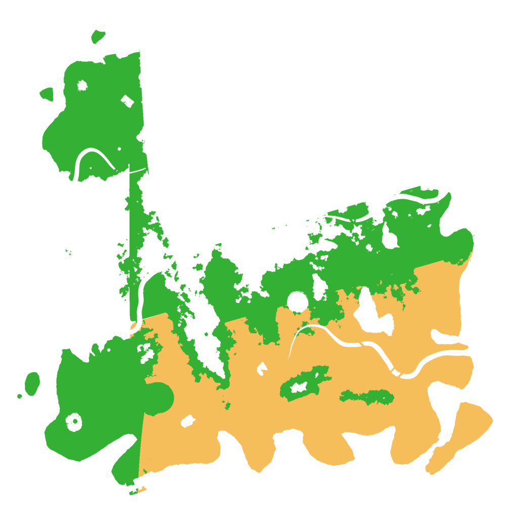 Biome Rust Map: Procedural Map, Size: 4500, Seed: 47825692