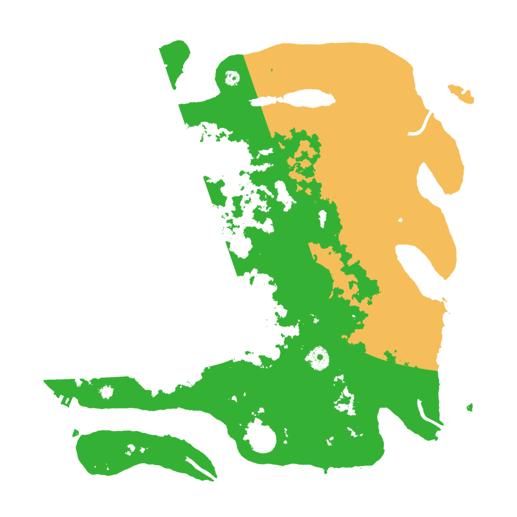 Biome Rust Map: Procedural Map, Size: 3500, Seed: 1896122272