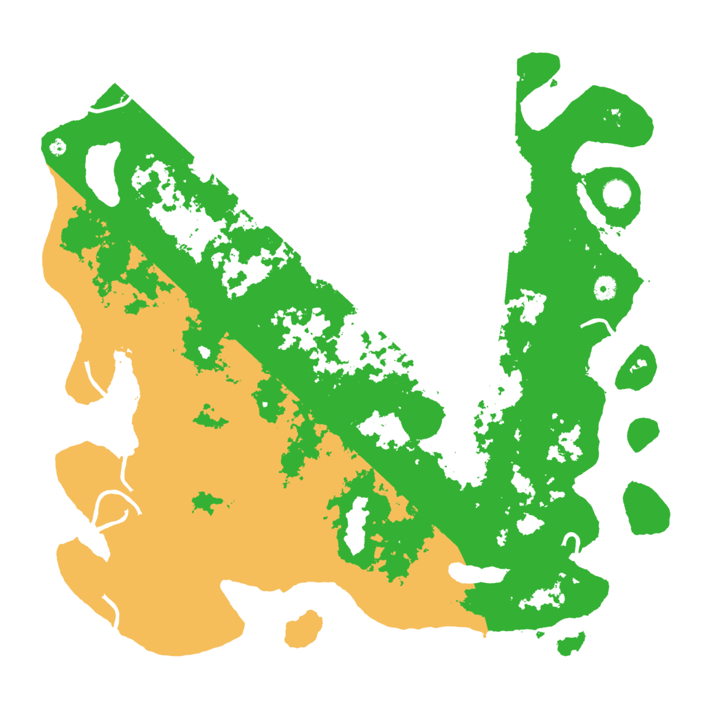 Biome Rust Map: Procedural Map, Size: 4500, Seed: 1140250679