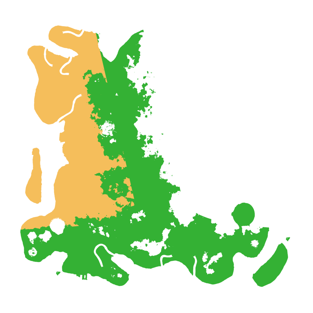 Biome Rust Map: Procedural Map, Size: 3800, Seed: 4633