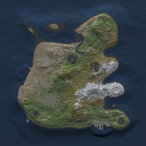 Thumbnail Rust Map: Procedural Map, Size: 2206, Seed: 4027, 8 Monuments