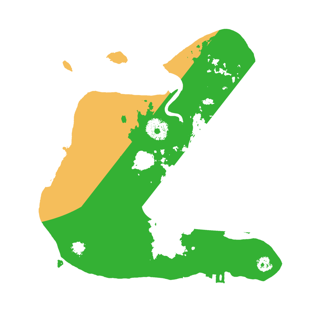 Biome Rust Map: Procedural Map, Size: 2206, Seed: 4027