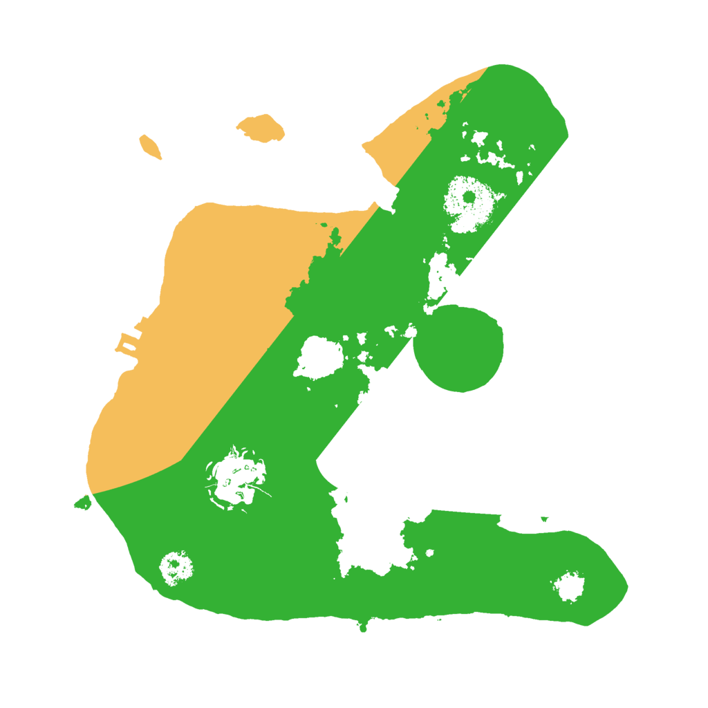Biome Rust Map: Procedural Map, Size: 2207, Seed: 4027