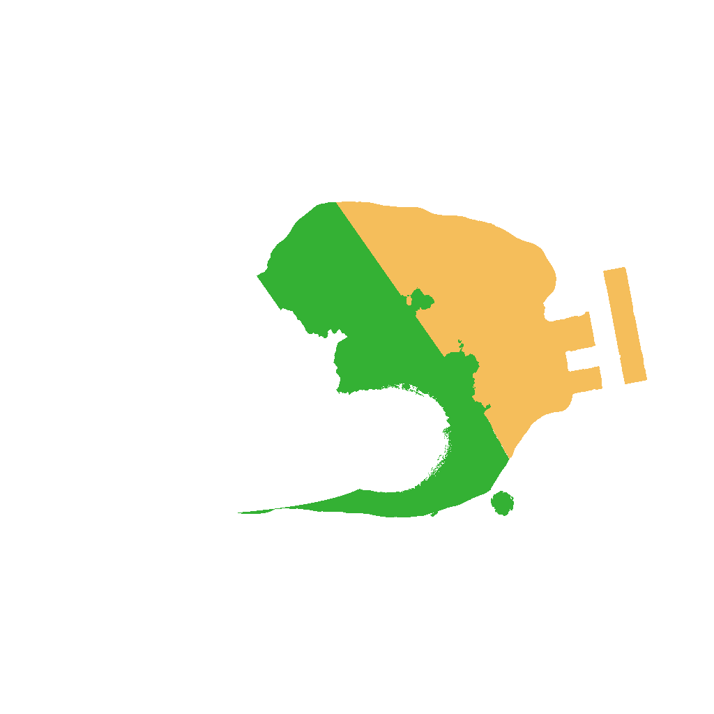 Biome Rust Map: Procedural Map, Size: 1250, Seed: 19686